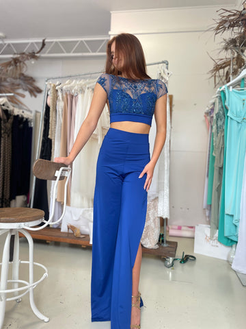 Cobalt Blue Lace Set - Hire - Amy Taylor Collection